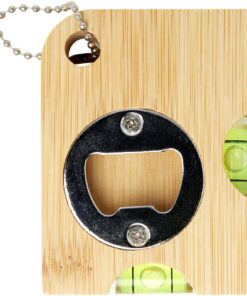 Levo Bambus Flaschenöffner mit Wasserwaage natur 8 11338006 B1