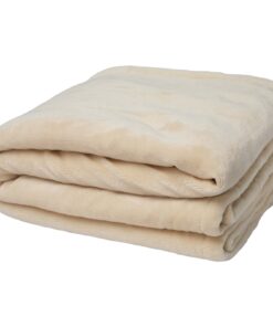 Ashen GRS-recycelte Sherpa Decke