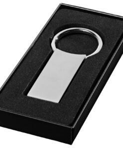 Omar rechteckiger Schlüsselanhänger