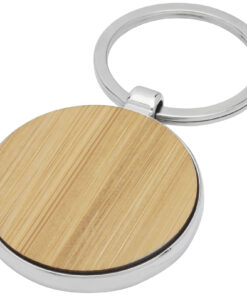 Nino runder Schlüsselanhänger aus Bambus