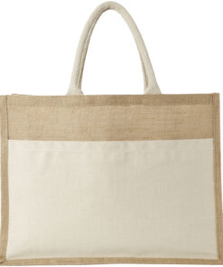 Alternative view of Mumbay Jute Tragetasche 18L natur / natural