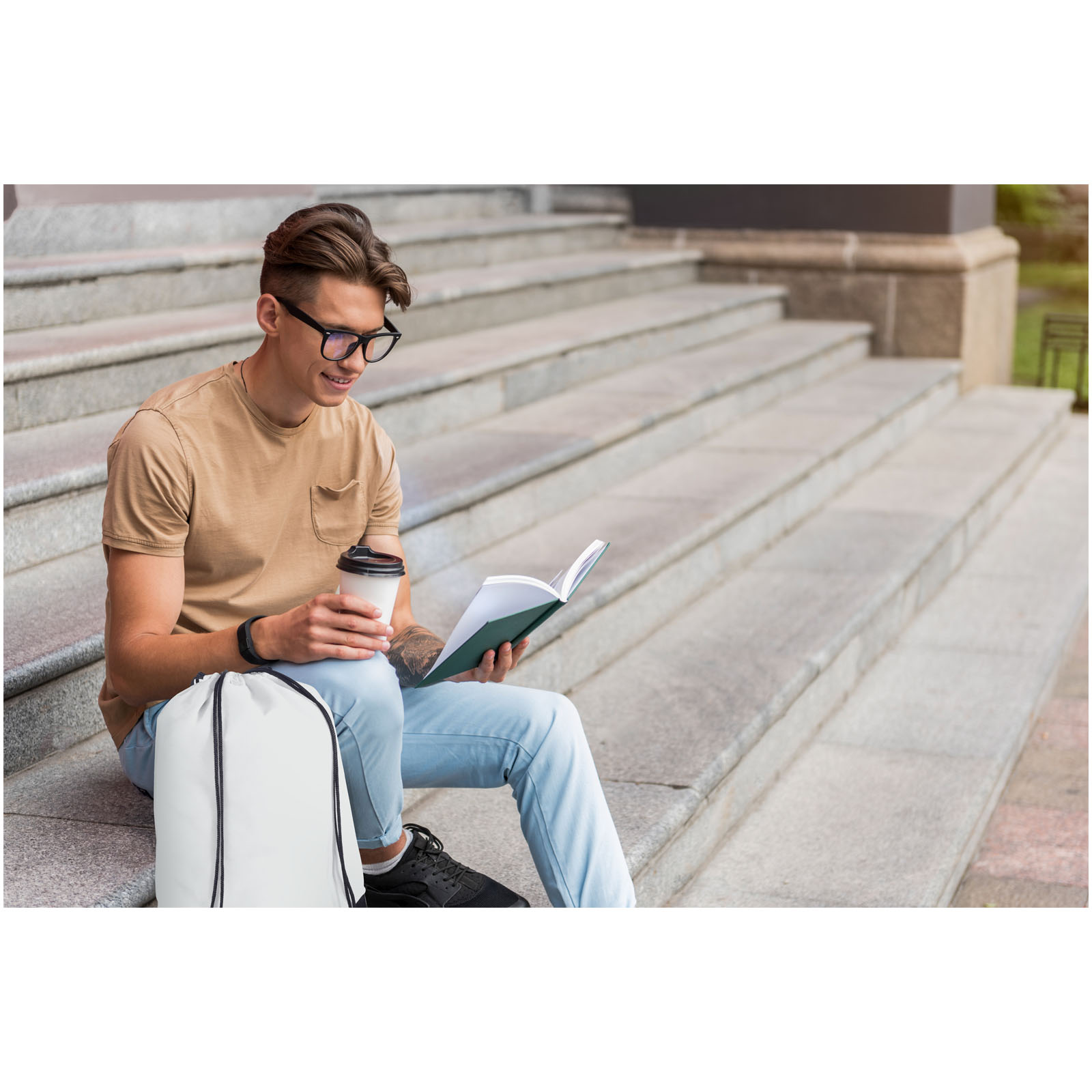 Evergreen Premium Non Woven Turnbeutel 5L 5 Evergreen Premium Non Woven Turnbeutel 5L – Bild 3