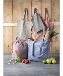 Pheebs 210 g/m² recycelter Turnbeutel 6L 9 12046000 M1