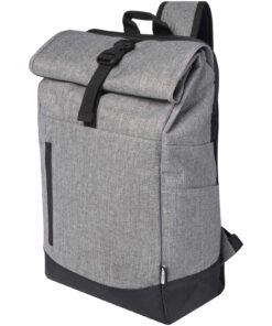 Libra 15,6" GRS recycelter Rolltop Laptop-Rucksack 12L