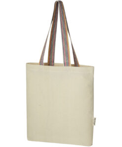 Rainbow 180 g/m² recycelte Tragetasche 5L