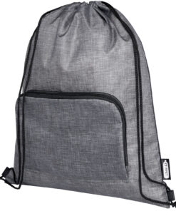 Ash recycelter faltbarer Turnbeutel 7L