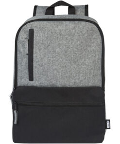 Alternative view of Reclaim 15" GRS recycelter Laptop Rucksack 14 L schwarz / heather grau