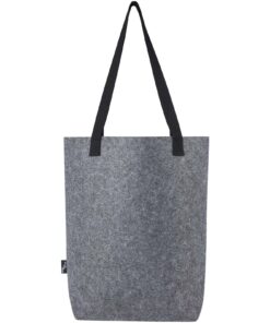 Felta Tragetasche aus GRS-recyceltem Filz mit breitem Boden 12 L mittelgrau 9 12066282 B1