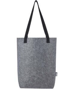 Alternative view of Felta Tragetasche aus GRS-recyceltem Filz mit breitem Boden 12 L mittelgrau