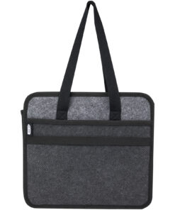 Alternative view of Felta faltbarer Auto-Organizer aus GRS-recyceltem Filz mittelgrau