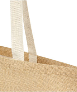 Juta 300 g/m² Jute Tragetasche 12 L natur / weiss 7 12067406 D1