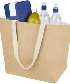 Juta 300 g/m² Jute Kühltragetasche 12 L natur / weiss 8 12067506 E1