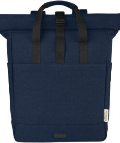 Alternative view of Joey 15" GRS Rolltop Laptoprucksack aus recyceltem Canvas 15 L