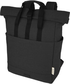 Home 10 Joey 15" GRS Rolltop Laptoprucksack aus recyceltem Canvas 15 L