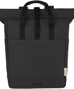 Alternative view of Joey 15" GRS Rolltop Laptoprucksack aus recyceltem Canvas 15 L
