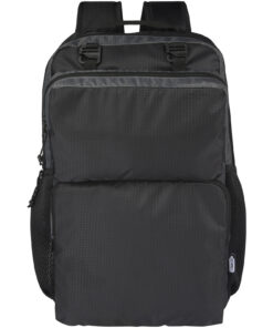 Alternative view of Trailhead 15" GRS recycelter zweifarbiger Laptop-Rucksack 14 L schwarz / grau