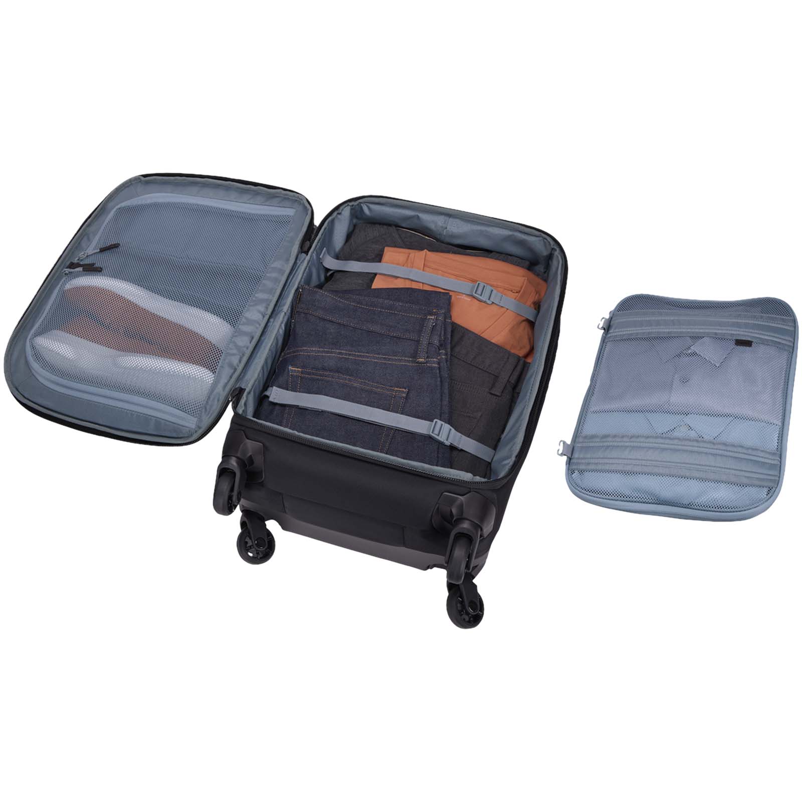 Thule Subterra 2 4 Rollen Kabinentrolley schwarz 7 Thule Subterra 2 4 Rollen Kabinentrolley schwarz – Bild 5