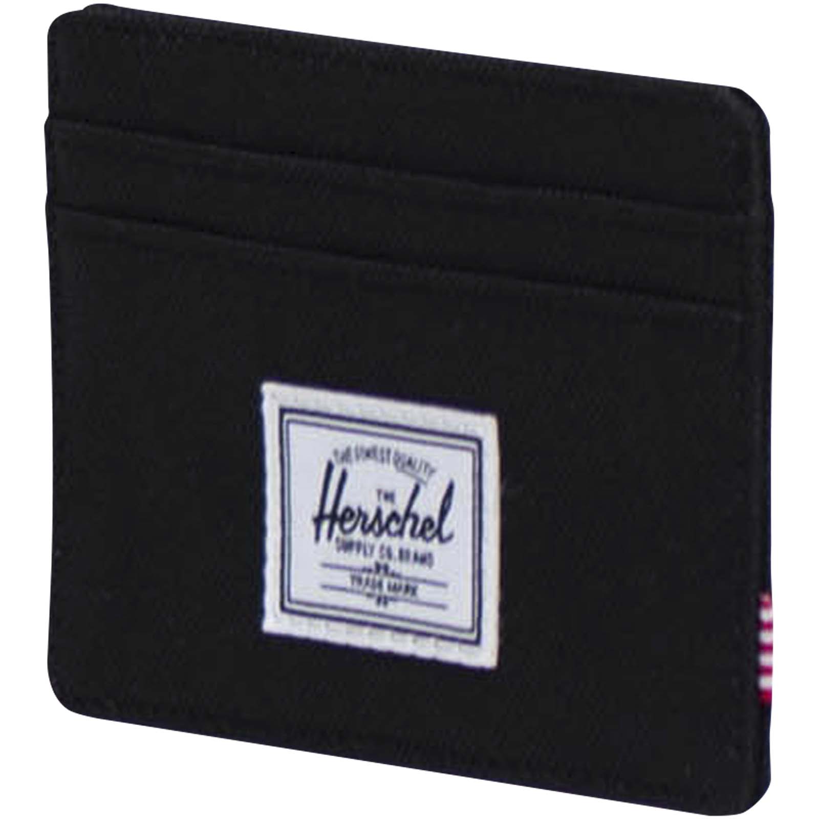 Herschel Charlie Kartenhalter aus recyceltem RFID schwarz 3 Herschel Charlie Kartenhalter aus recyceltem RFID