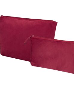 Swift GRS-recyceltes Kulturbeutelset aus Samt