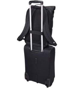 Case Logic Variate 17" erweiterbarer Rolltop Laptop Rucksack aus recyceltem Material schwarz 12 12077690 E1