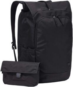 Case Logic Variate 17" erweiterbarer Rolltop Laptop Rucksack aus recyceltem Material schwarz 13 12077690 E2