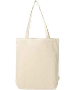 Alternative view of Odisha 180 g/m² OCS Bio-Tragetasche mit breitem Boden 11L