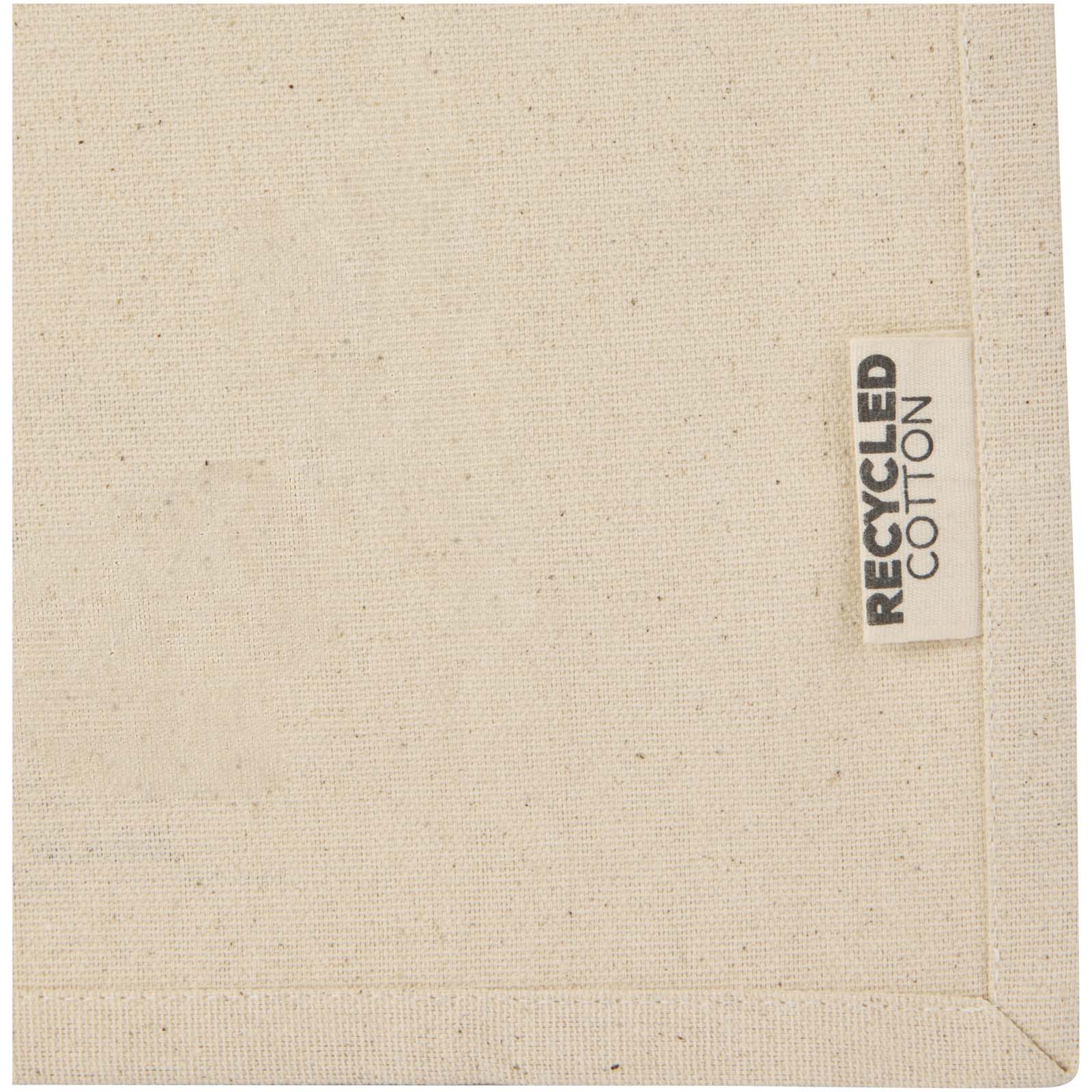 Odessa Mini-Tragetasche mit Bodenfalte aus 220 g/m² GRS Recyclingbaumwolle 9L 6 Odessa Mini-Tragetasche mit Bodenfalte aus 220 g/m² GRS Recyclingbaumwolle 9L – Bild 4