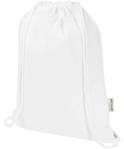 Peru Blend 180 g/m² Sportbeutel aus GRS recycelter Baumwolle 5L