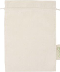 Alternative view of Odisha 140 g/m² OCS Bio Zuziehbeutel – 42 × 30 cm natur