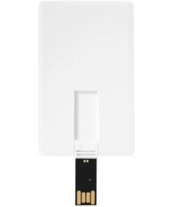 Alternative view of Slim 2 GB USB-Stick im Kreditkartenformat weiss