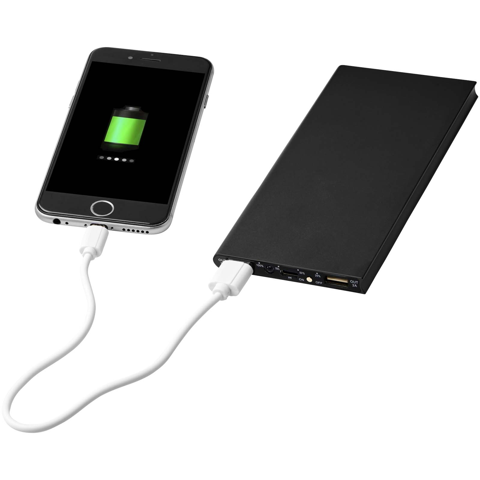 Plate 8000 mAh Aluminium-Powerbank 6 Plate 8000 mAh Aluminium-Powerbank – Bild 4