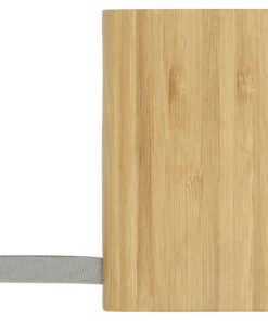 Alternative view of Tulda 5000 mAh Powerbank aus Bambus natur