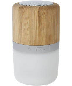 Aurea Bluetooth® Lautsprecher aus Bambus mit Licht natur 10 12415171 B1
