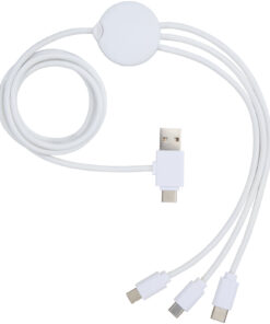 Pure 5-in-1-Ladekabel, antimikrobiell weiss 9 12418401 B1
