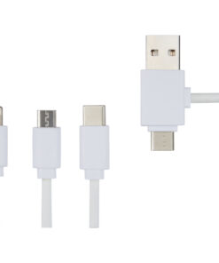 Pure 5-in-1-Ladekabel, antimikrobiell weiss 11 12418401 D1