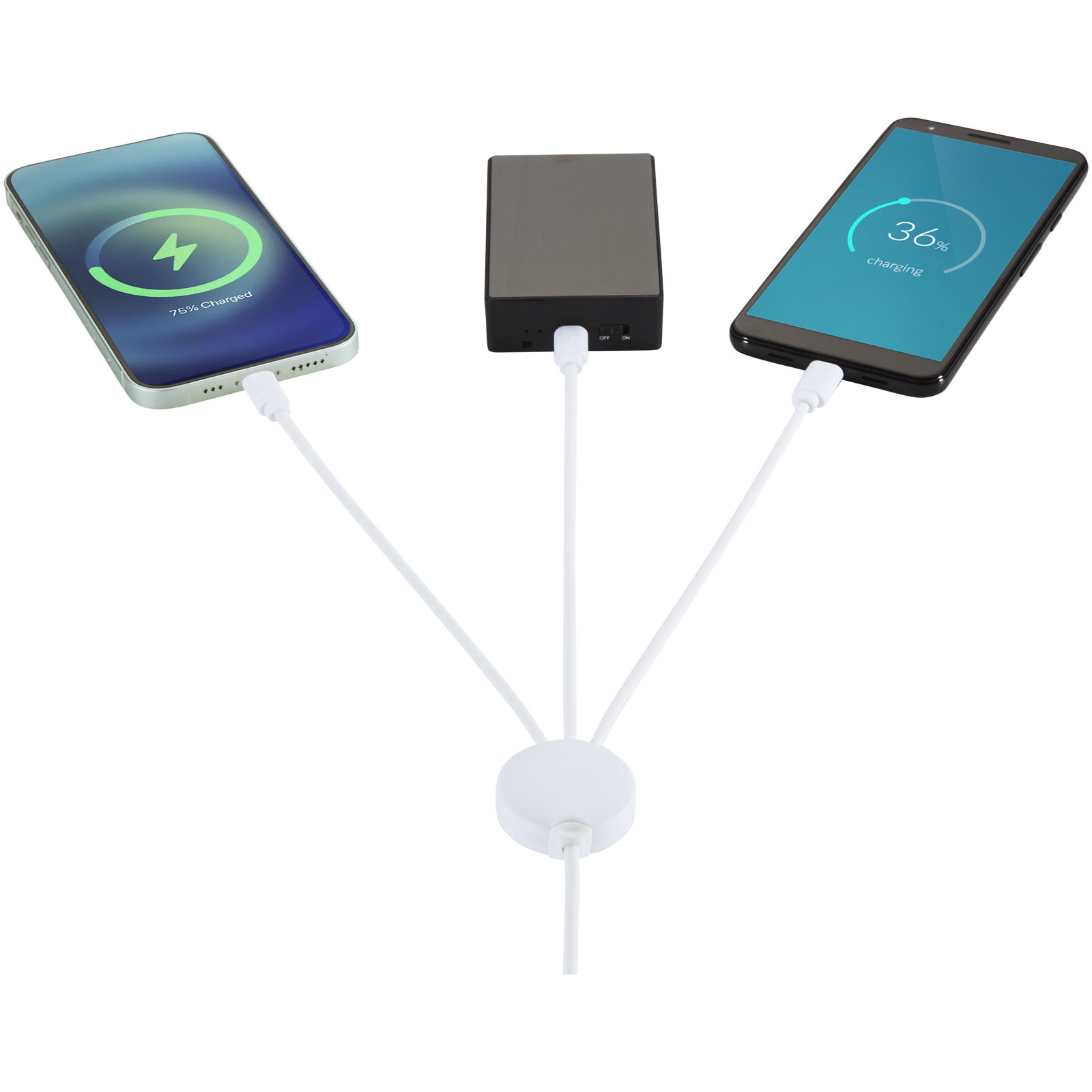 Pure 5-in-1-Ladekabel, antimikrobiell weiss 6 Pure 5-in-1-Ladekabel, antimikrobiell weiss – Bild 4