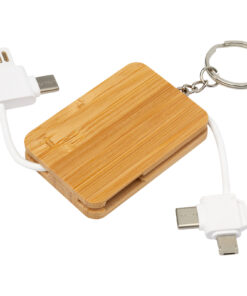 Reel 6-in-1 Ladekabel mit einziehbarem Schlüsselring