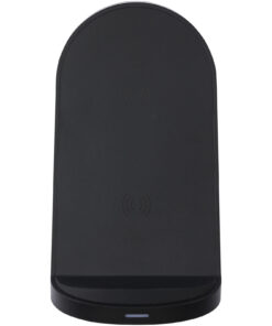 Alternative view of Loop kabellose Ladestation mit 15W Doppelspule aus recyceltem RCS Kunststoff schwarz