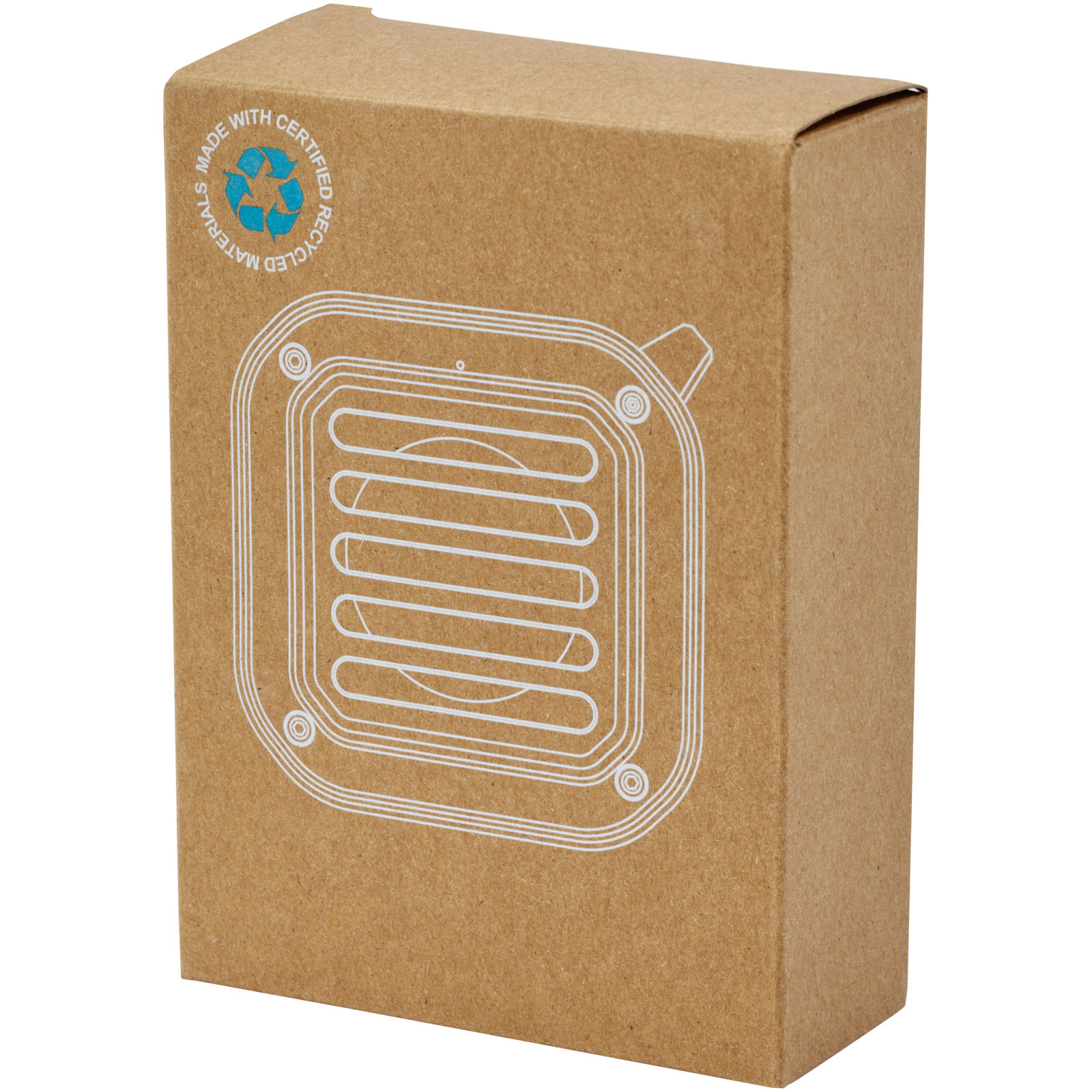 Solo 3W IPX5 Solar Bluetooth®-Lautsprecher aus recyceltem RCS Kunststoff mit Karabinerhaken schwarz 8 Solo 3W IPX5 Solar Bluetooth®-Lautsprecher aus recyceltem RCS Kunststoff mit Karabinerhaken schwarz – Bild 6