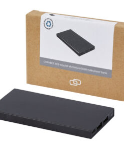 Connect 5000 mAh Powerbank aus recyceltem Aluminium