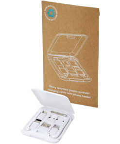 Savvy recyceltes modulares Ladekabel mit Telefonhalterung 12 12436101 E1