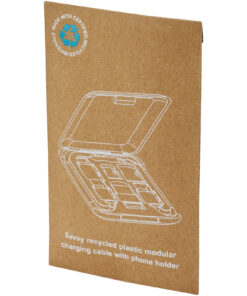 Savvy recyceltes modulares Ladekabel mit Telefonhalterung 15 12436101 P1