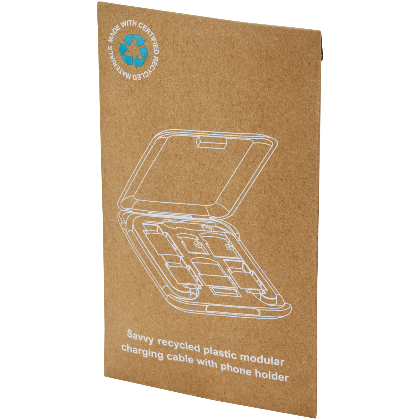Savvy recyceltes modulares Ladekabel mit Telefonhalterung 9 Savvy recyceltes modulares Ladekabel mit Telefonhalterung – Bild 7