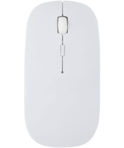 Alternative view of Menlo Funkmaus aus RCS-Recyceltem Kunststoff weiss