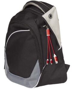 Metal 4-in-1 Ladekabel aus recyceltem Aluminium mit Schlüsselanhänger 10 12438221 E2