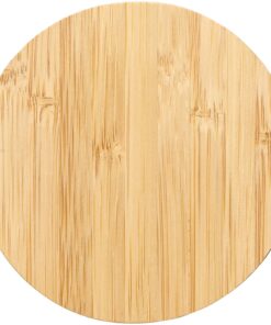 Alternative view of Essence 15W kabelloses Ladepad aus Bambus holz