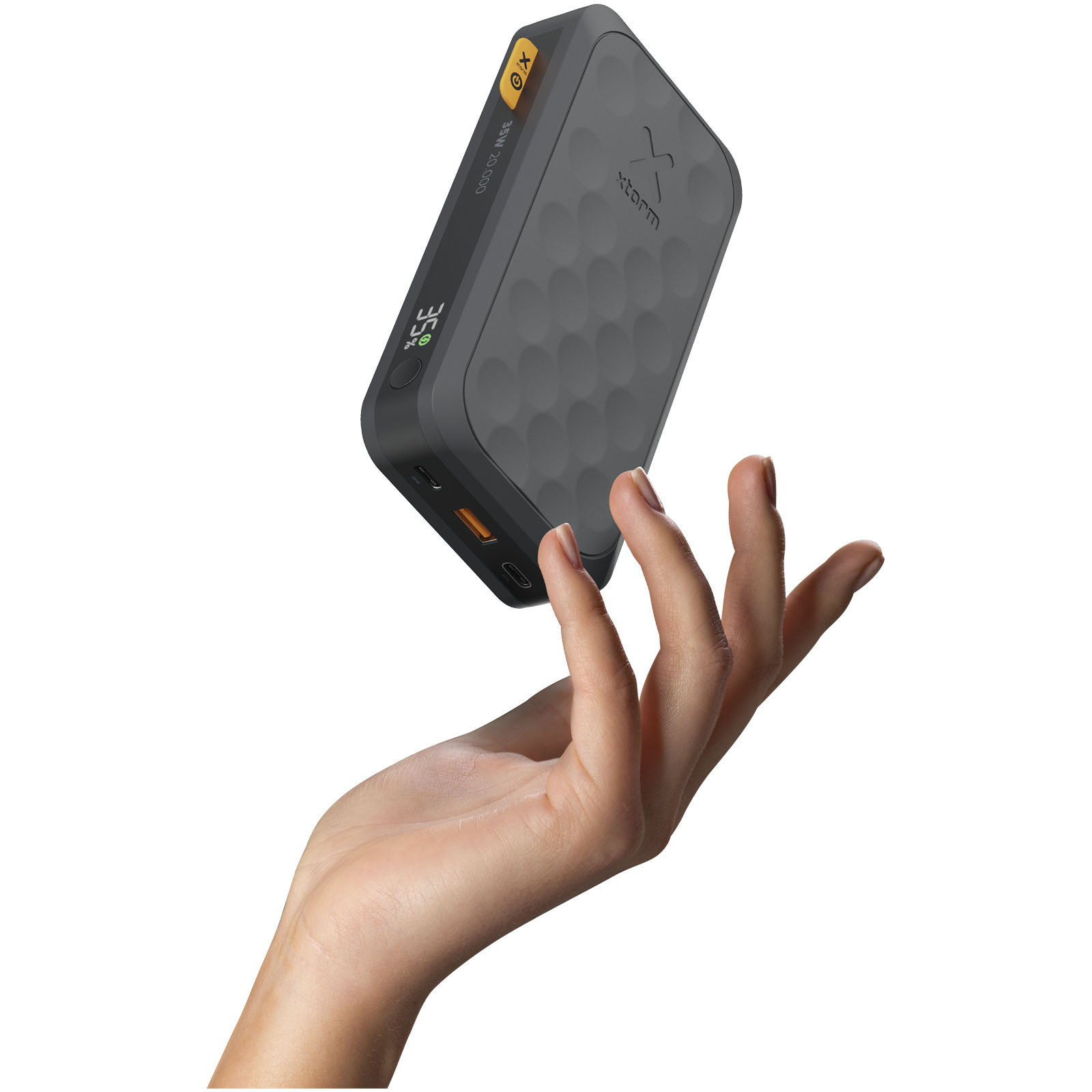 Xtorm FS520 Fuel-Serie 20.000 mAh 35 W Powerbank mitternachtsschwarz 6 Xtorm FS520 Fuel-Serie 20.000 mAh 35 W Powerbank mitternachtsschwarz – Bild 4