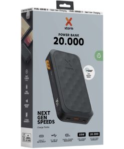 Xtorm FS520 Fuel-Serie 20.000 mAh 35 W Powerbank mitternachtsschwarz 24 12439990 P1