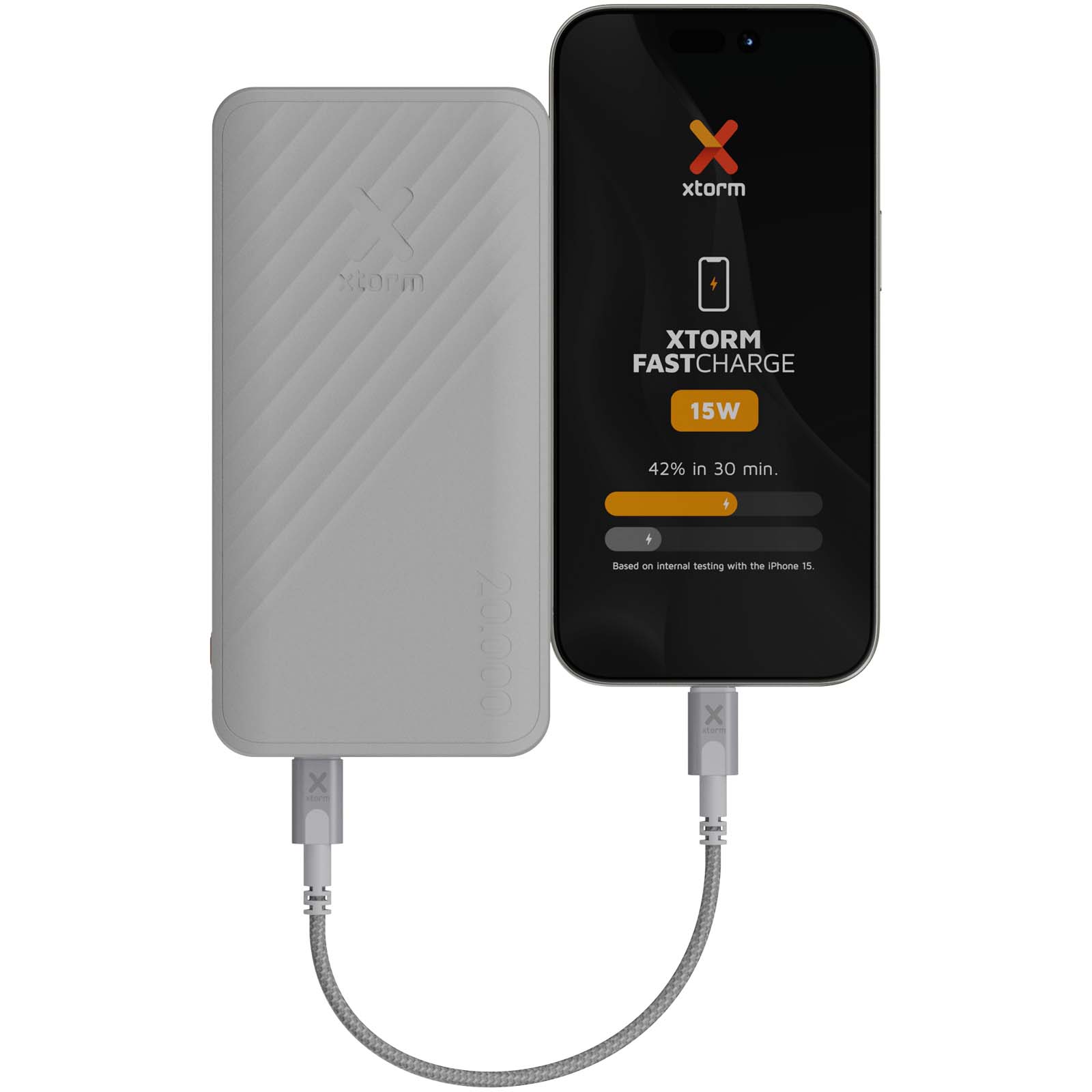 Xtorm XG220 Go2 15W 20.000 mAh Schnelllade-Powerbank 6 Xtorm XG220 Go2 15W 20.000 mAh Schnelllade-Powerbank – Bild 4