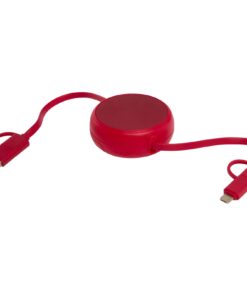 Alasia 100 cm 5-in-1 Kabel aus recyceltem Kunststoff und Aluminium, einziehbar, für Datenübertragung und mit 45W Schnellladun 12 12442021 E1